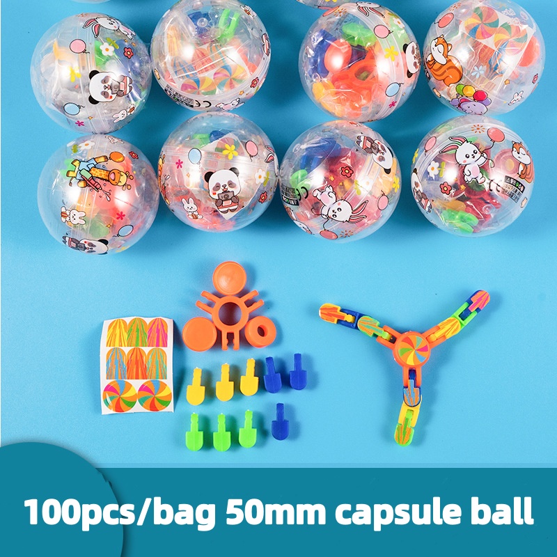 Arcade Style Vending Machine - 100 sztuk/worek 50mm kulka kapsułowa nagroda