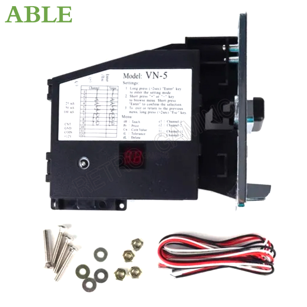 Elektroniczny akceptor monet V – Coin Acceptor Selector recenzja i cena