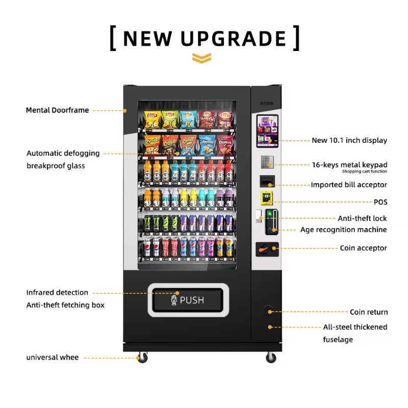 Automat do sprzedaży przekąsek – Vending Machine Qr Code recenzja i cena