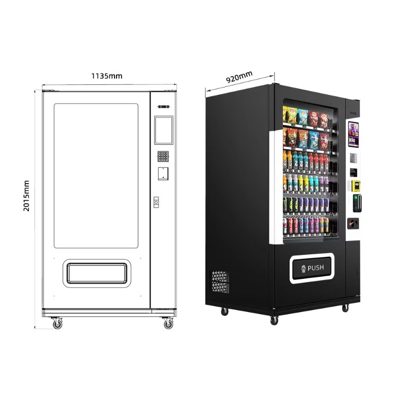Automat do sprzedaży przekąsek – Vending Machine Qr Code recenzja i cena