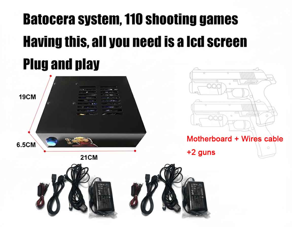System gier Batocera z podwójn – Gun Shooting Arcade recenzja i cena